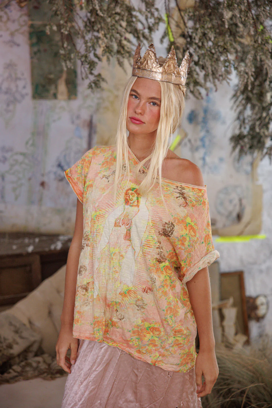 All Over Roses Guadalupe Tee - Image 3
