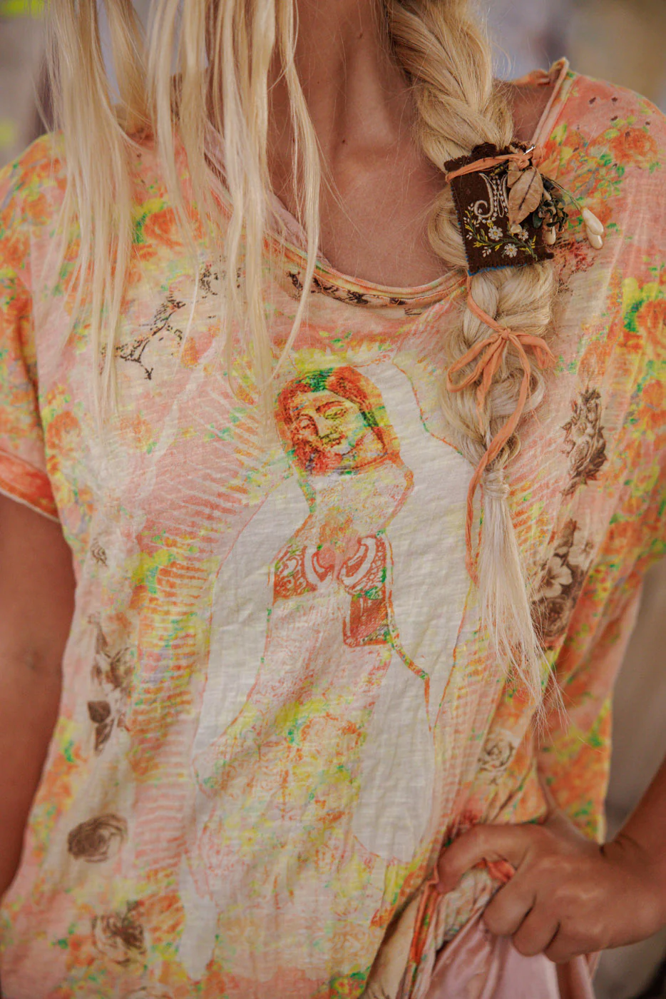 All Over Roses Guadalupe Tee - Image 4