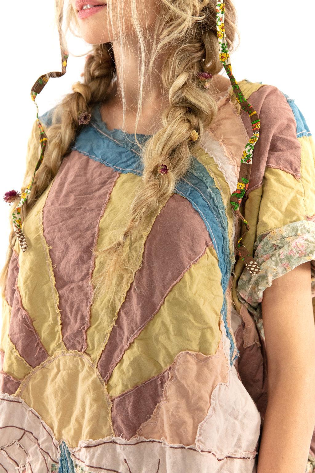 Appliqué Artist Smock Dress - Image 5