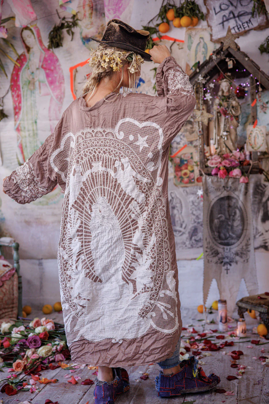Appliqué Blessed Kimono - Image 10