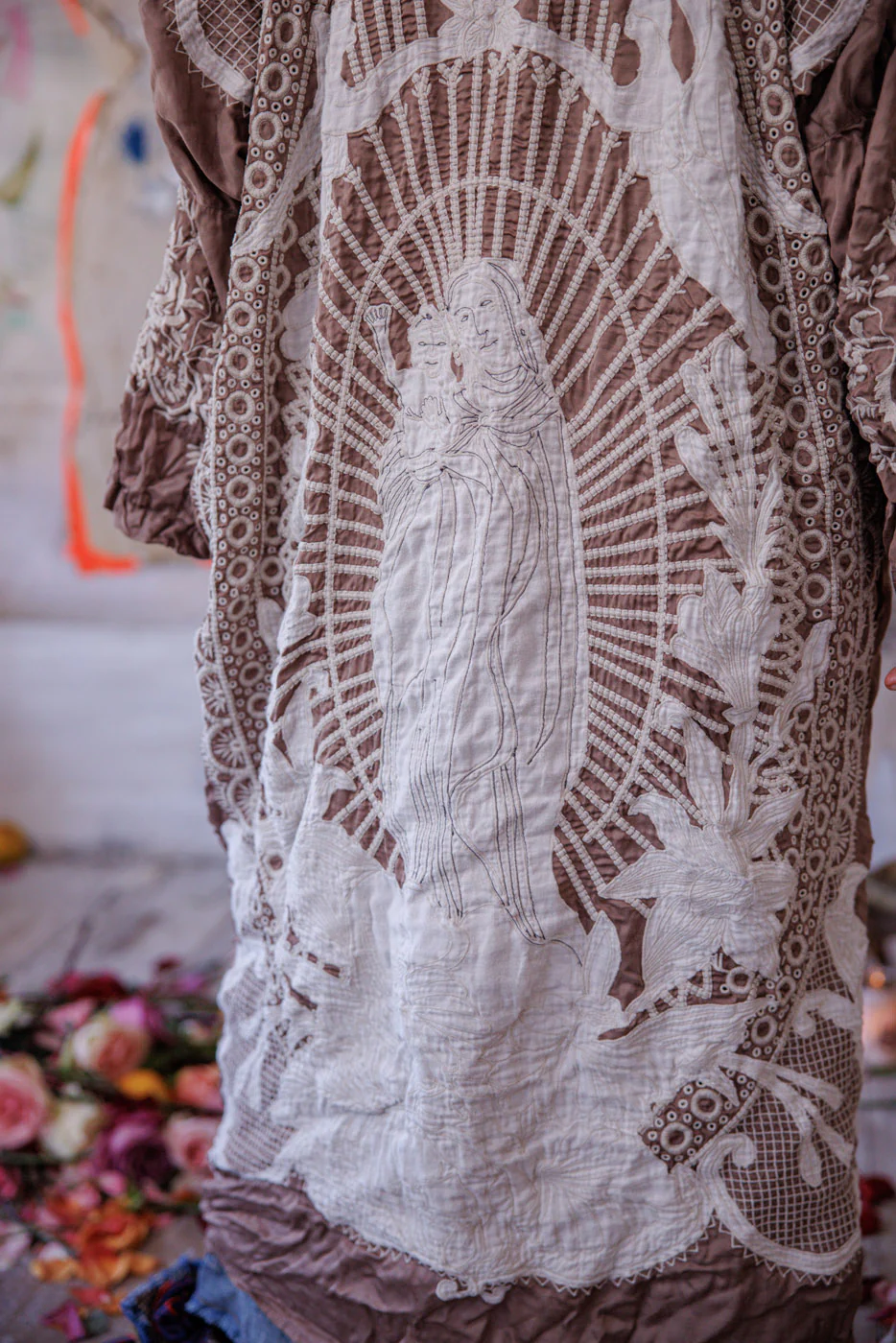 Appliqué Blessed Kimono - Image 12