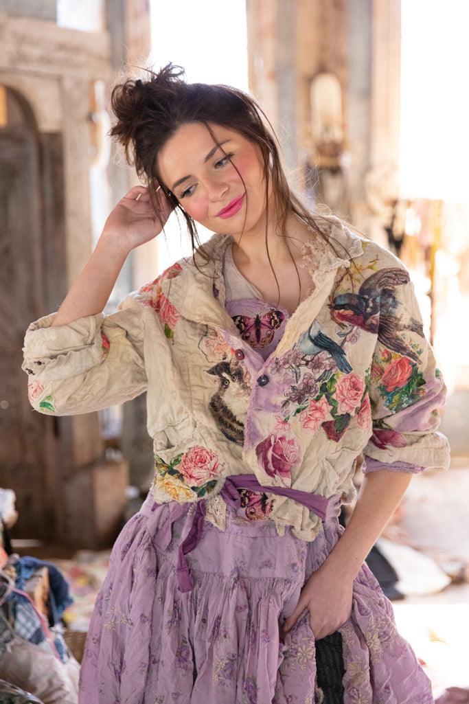 Appliqué Cropped Kelley Coat - Image 2