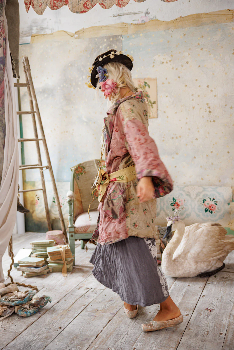 Appliqué Cyrene Coat - Image 13
