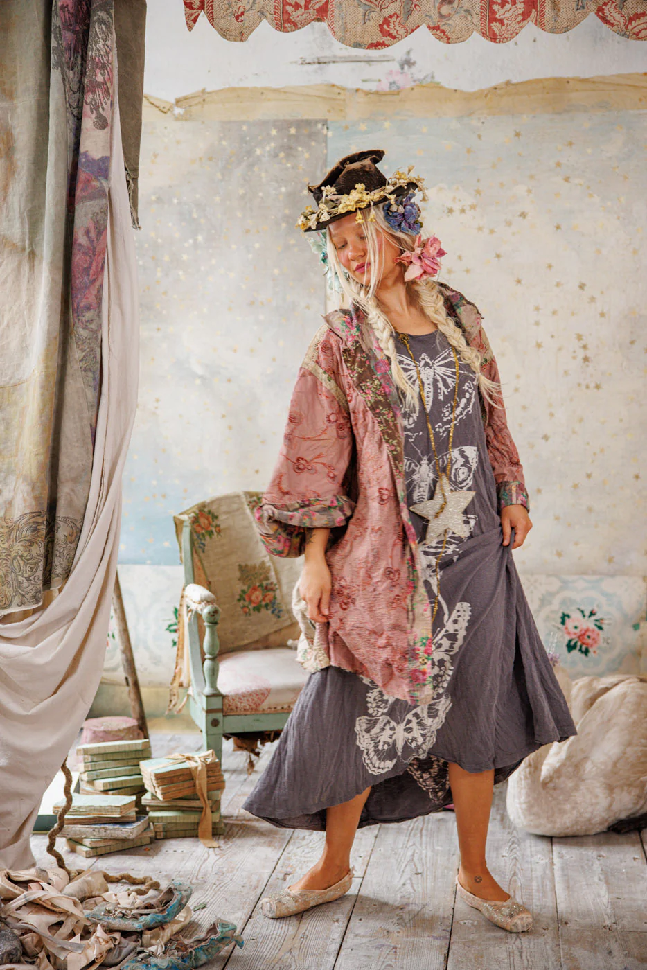 Appliqué Cyrene Coat - Image 14