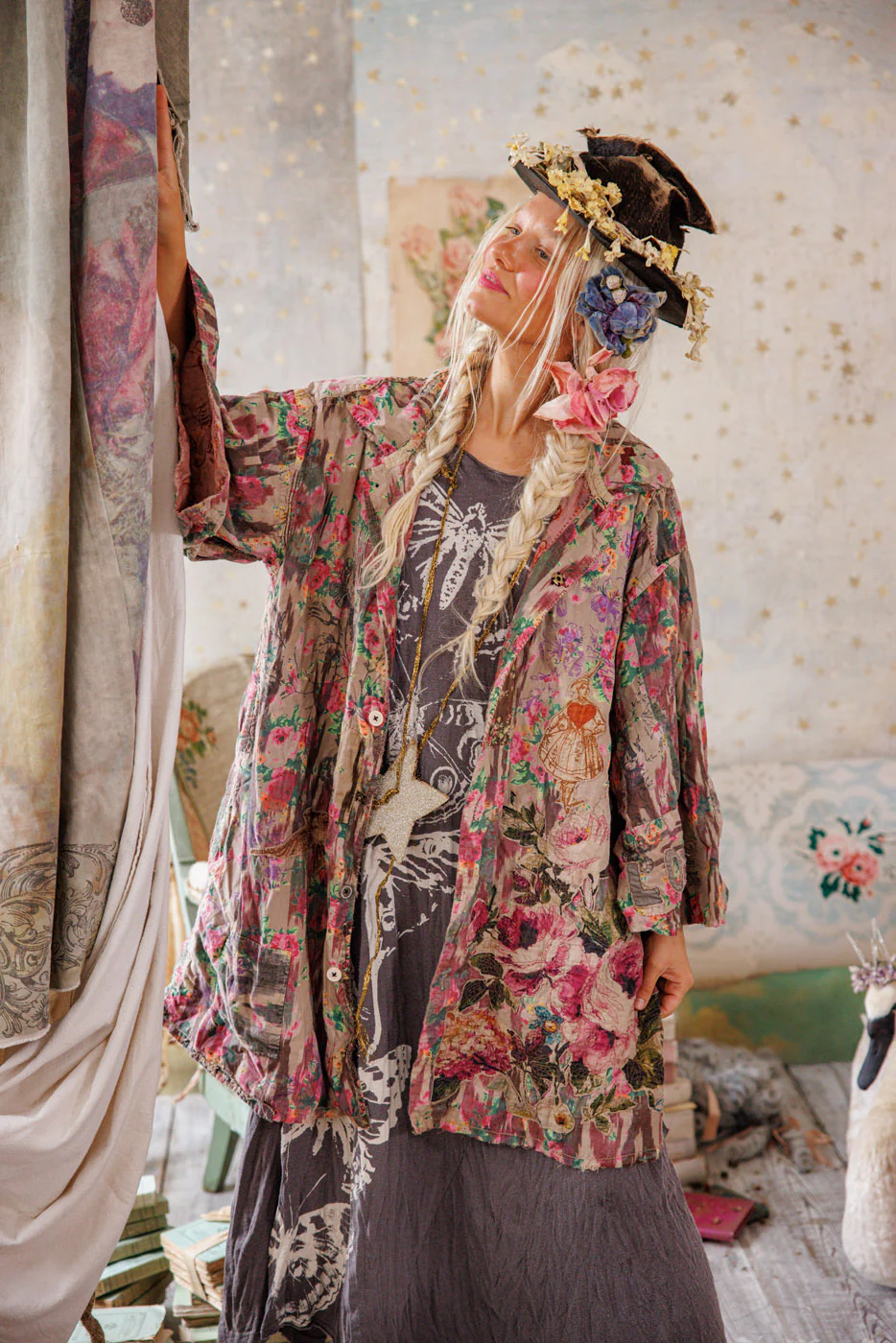 Appliqué Cyrene Coat - Image 2
