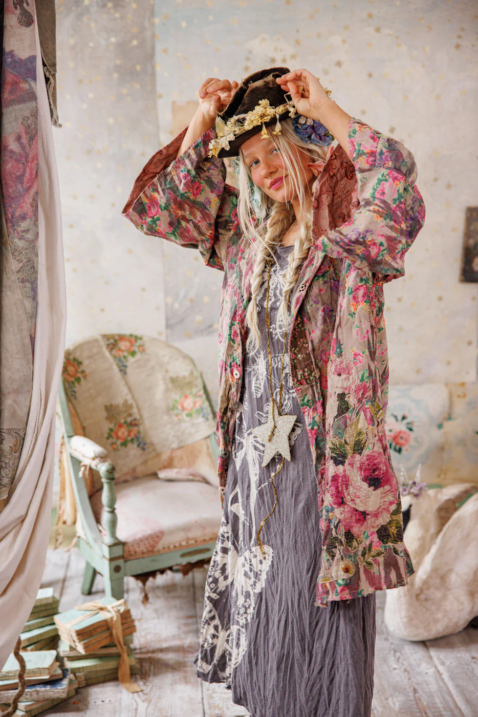 Appliqué Cyrene Coat - Image 3