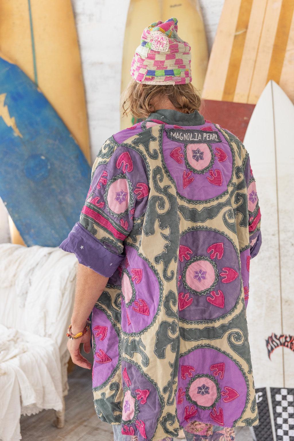 Appliqué Hippie Coat - Image 3
