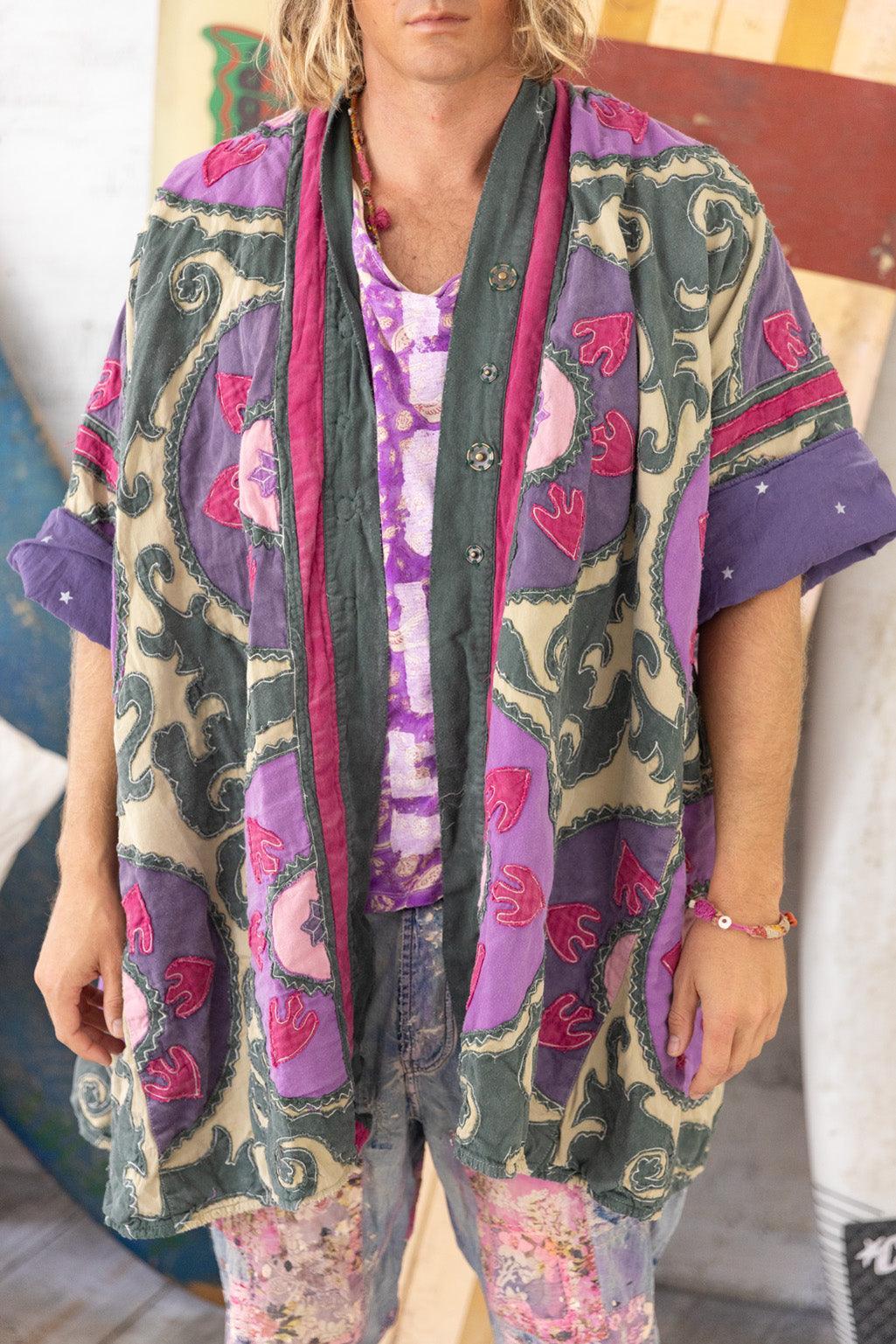 Appliqué Hippie Coat - Image 5