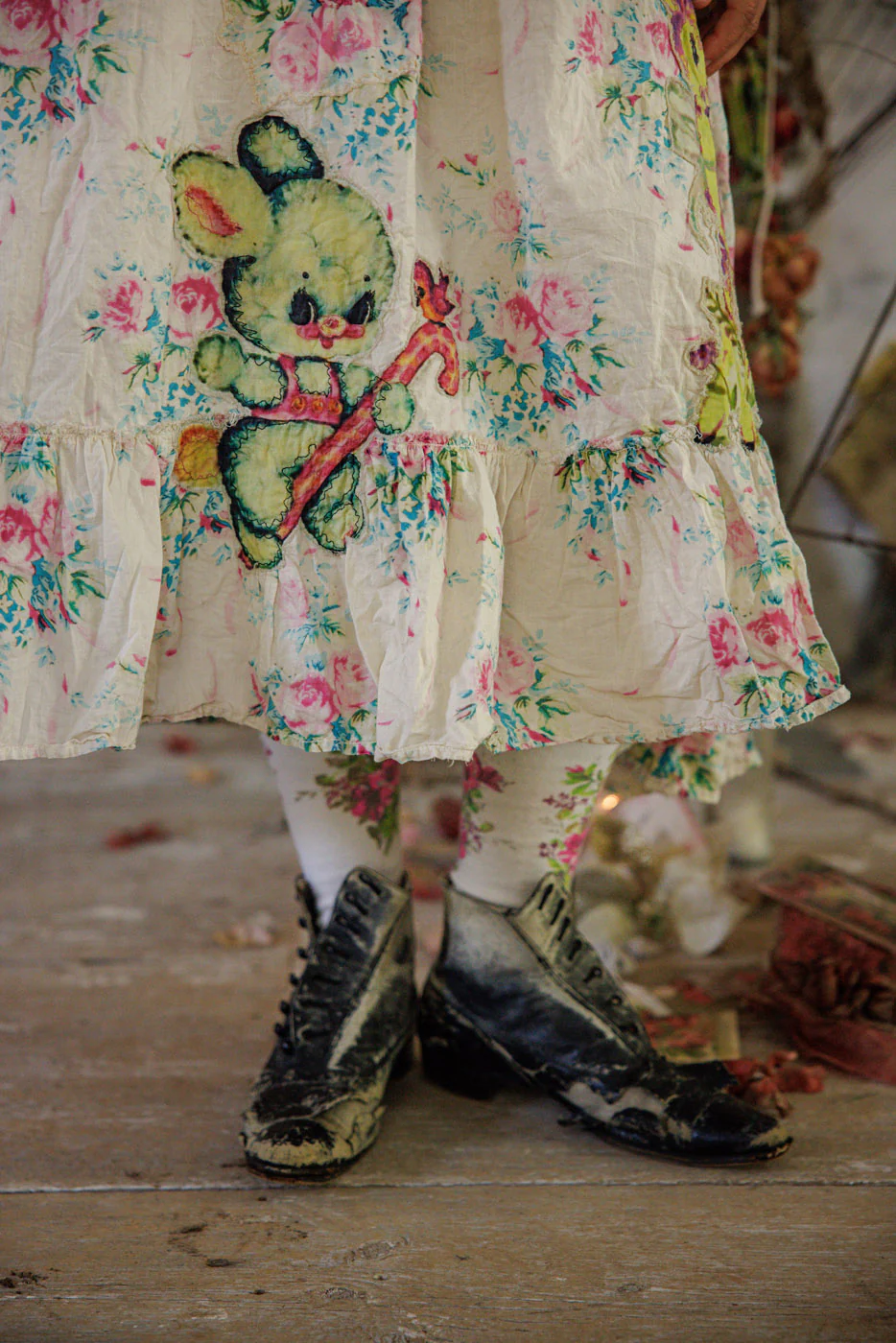Appliqué Vianney Slip Dress - Image 4