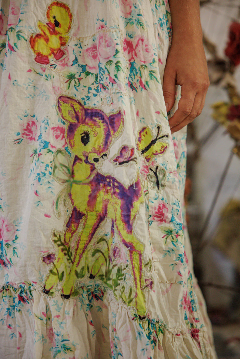 Appliqué Vianney Slip Dress - Image 5