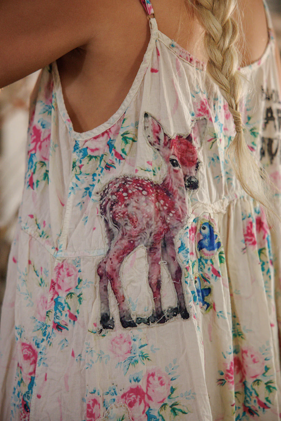 Appliqué Vianney Slip Dress - Image 8