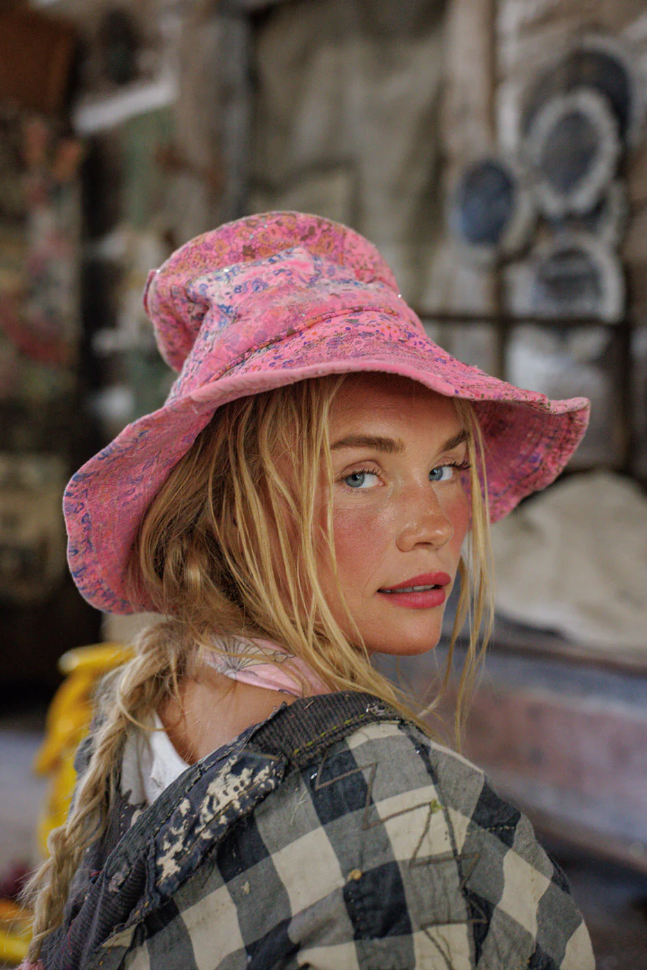 Audrey Calico Hat