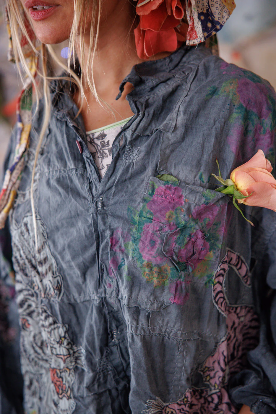 Birch Patchwork Adison Workshirt - Image 8