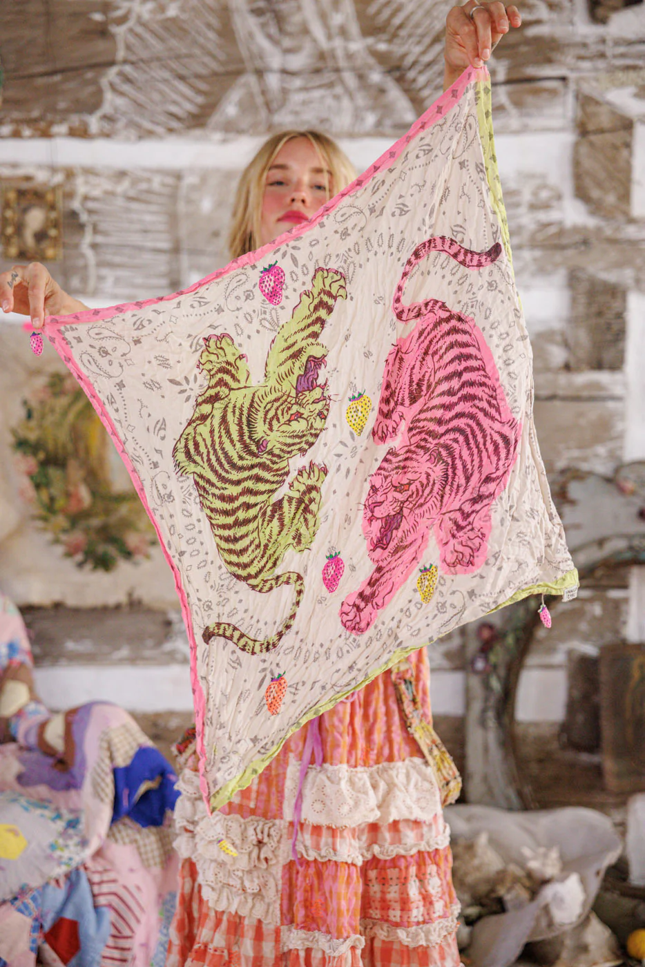 Birchies and Berries Handkerchief - Image 3