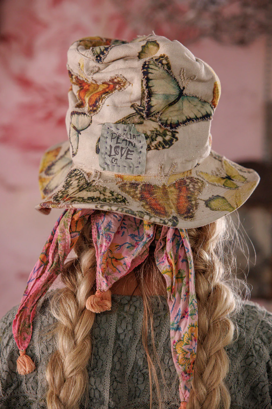 Butterfly Appliqué Hat - Image 6