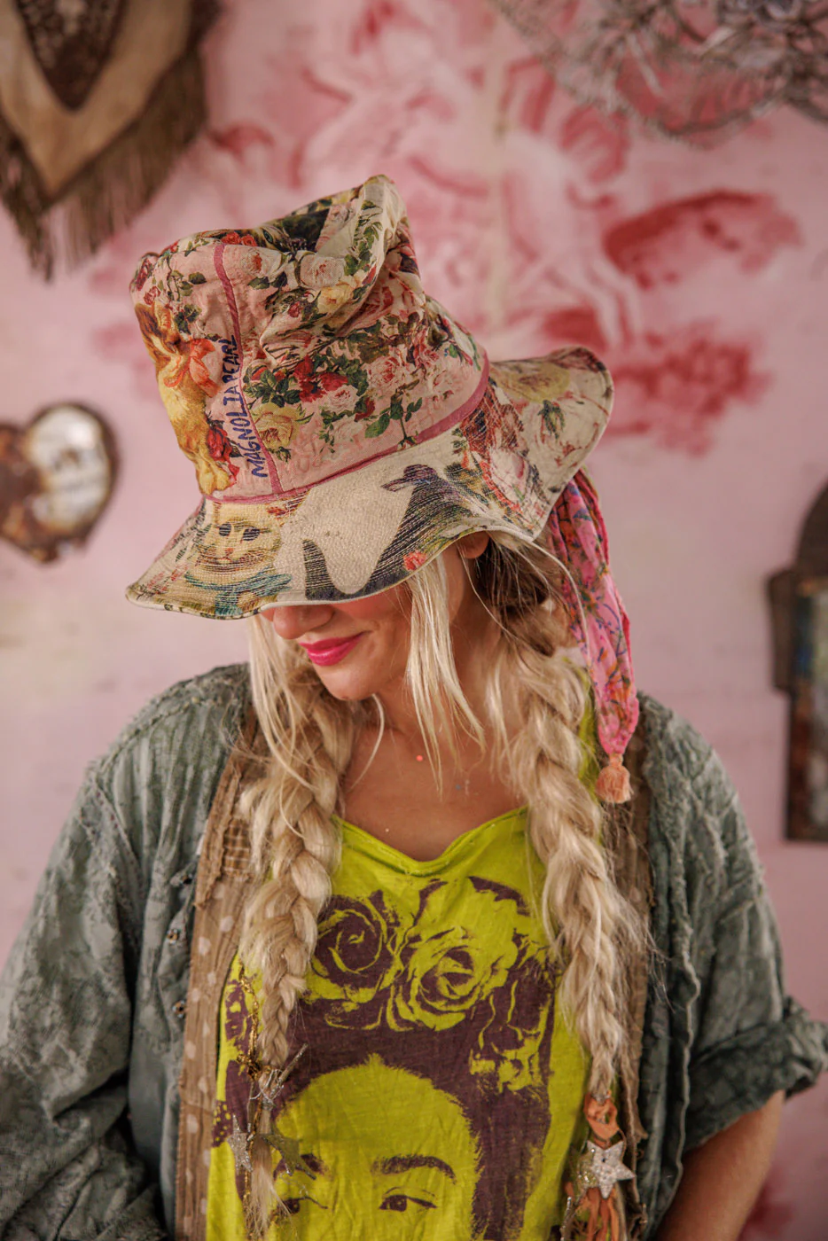 Butterfly Appliqué Hat - Image 8