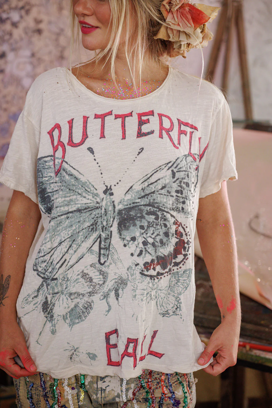 Butterfly Ball Tee - Image 2