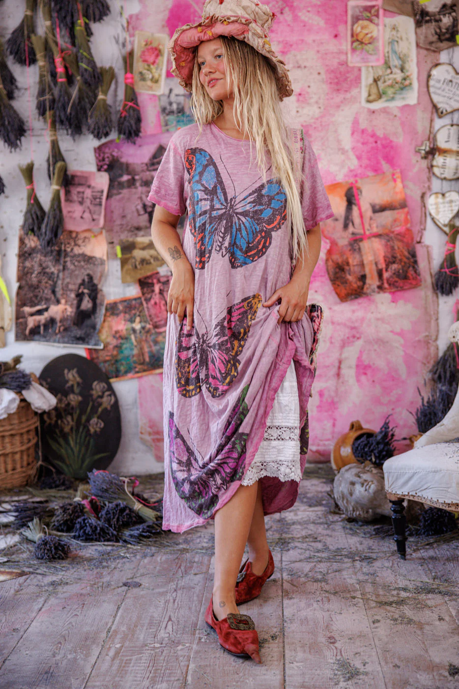 Butterfly Travelers Tee Dress - Image 2