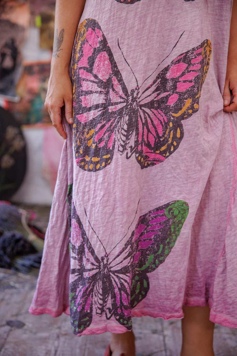 Butterfly Travelers Tee Dress - Image 4