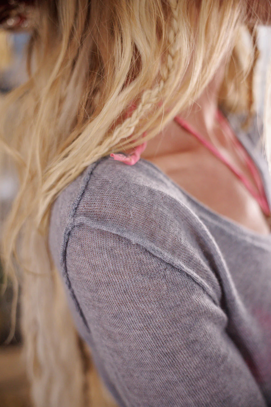 Fitted Cashmere Long Sleeve Layer - Image 5