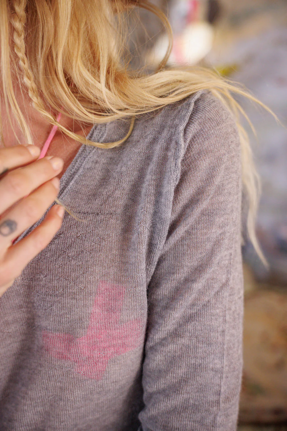 Fitted Cashmere Long Sleeve Layer - Image 6