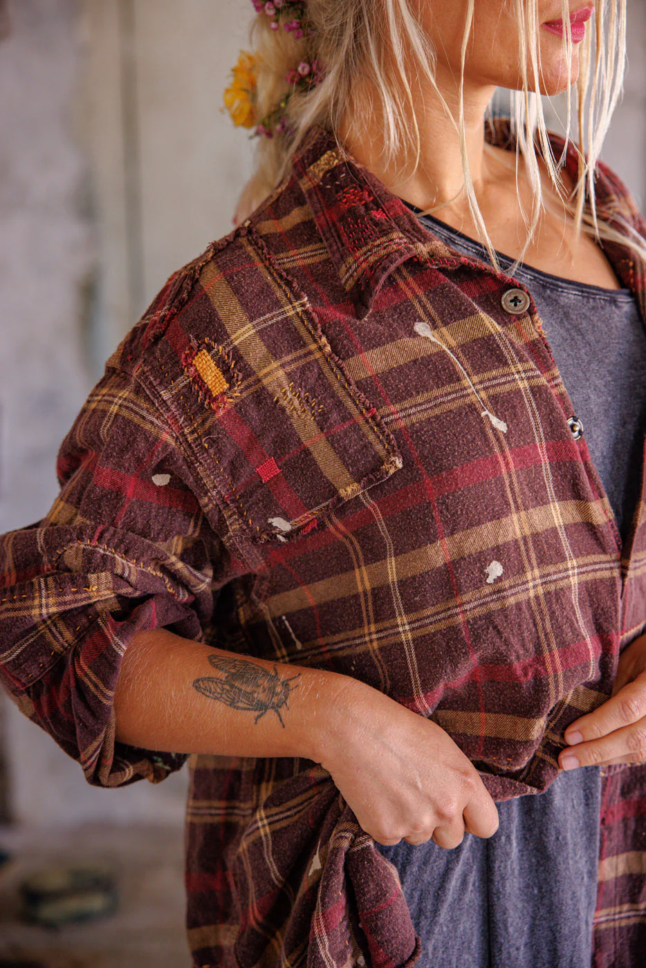 Check Adison Workshirt - Image 3