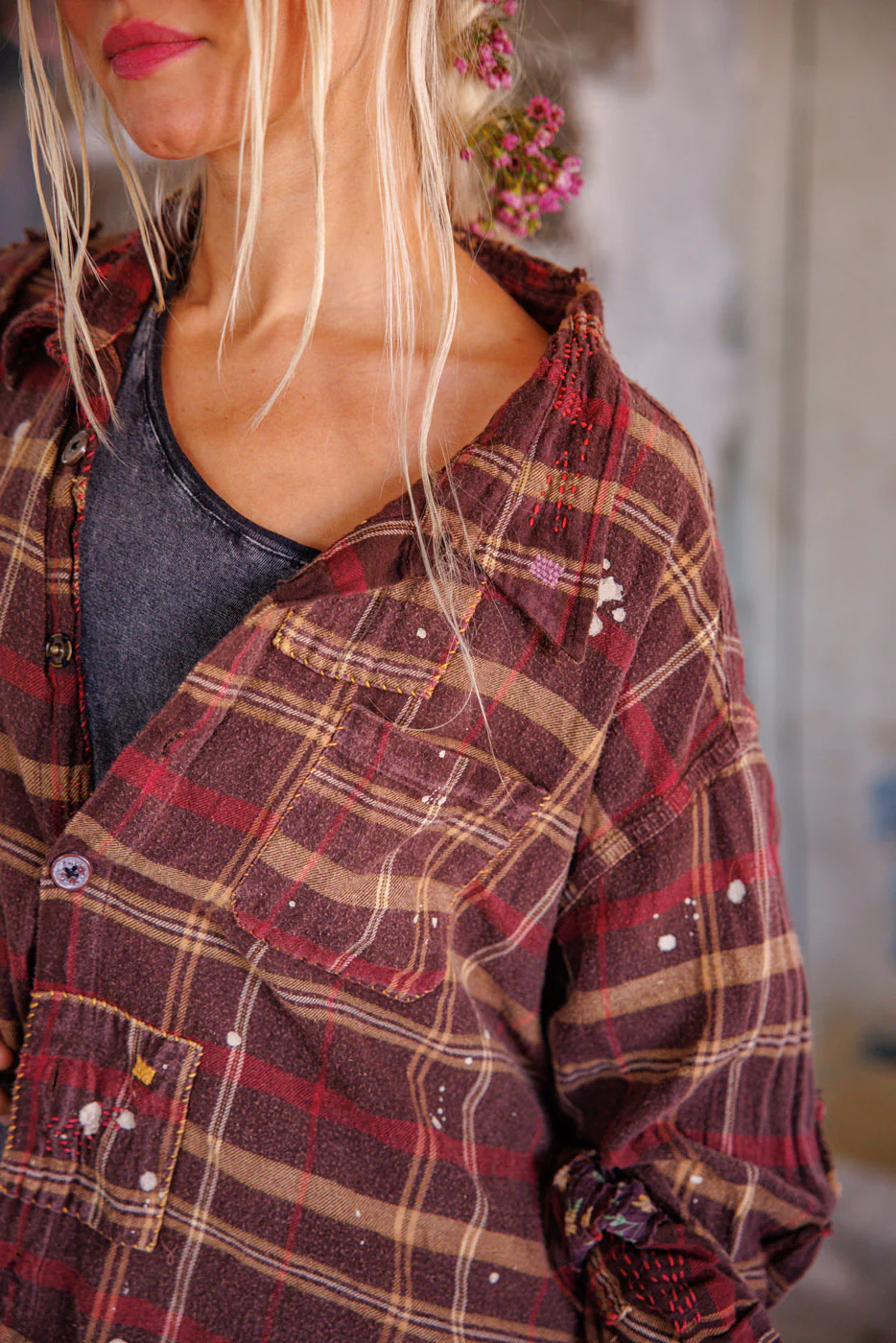 Check Adison Workshirt - Image 4