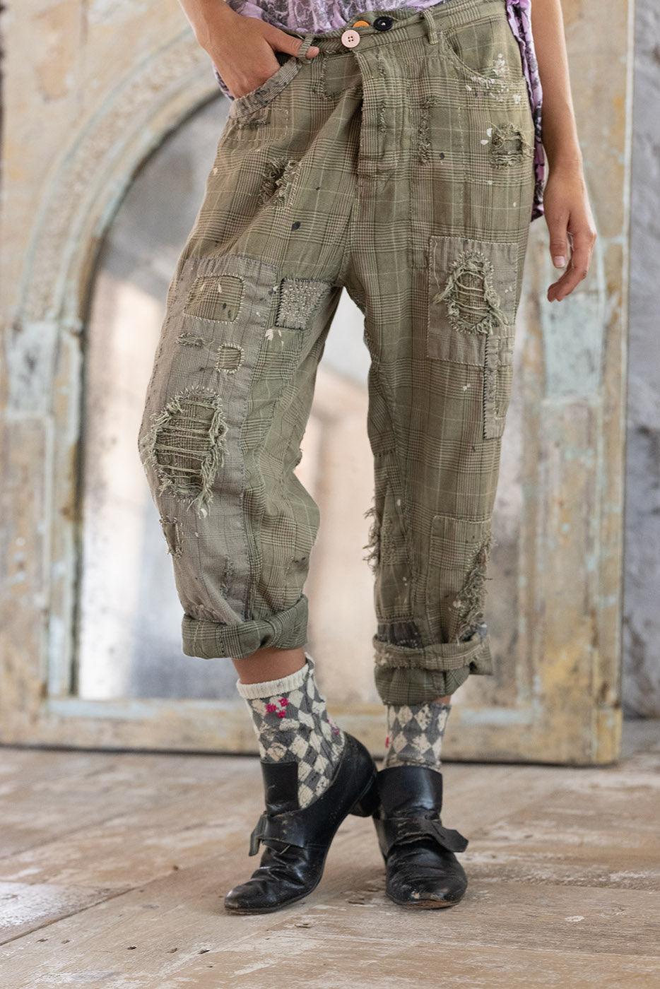 Check Miners Pants with Paint - Image 2