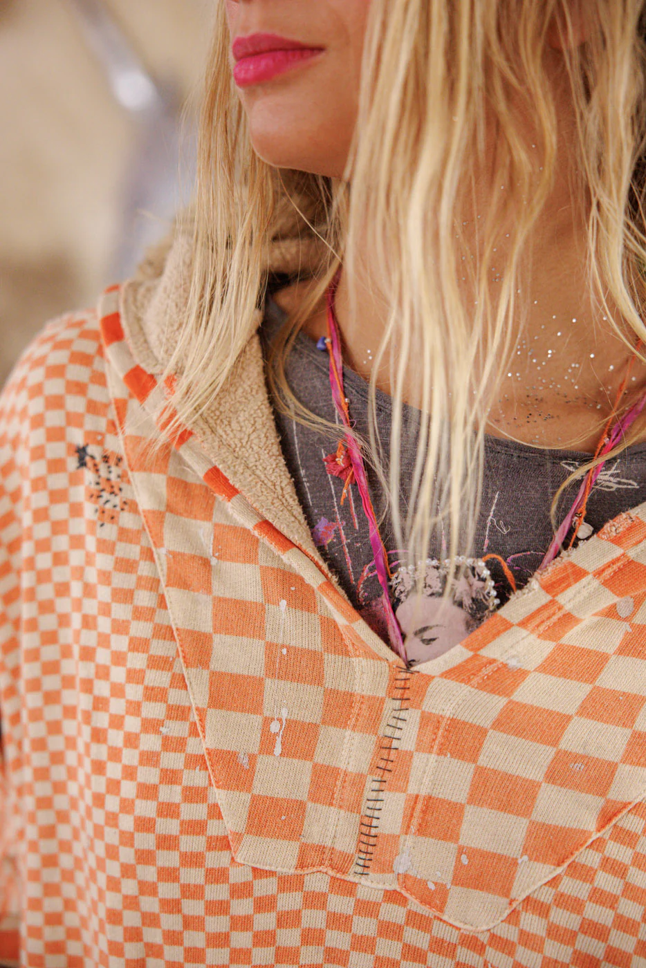Check Raji Hoodie - Image 4