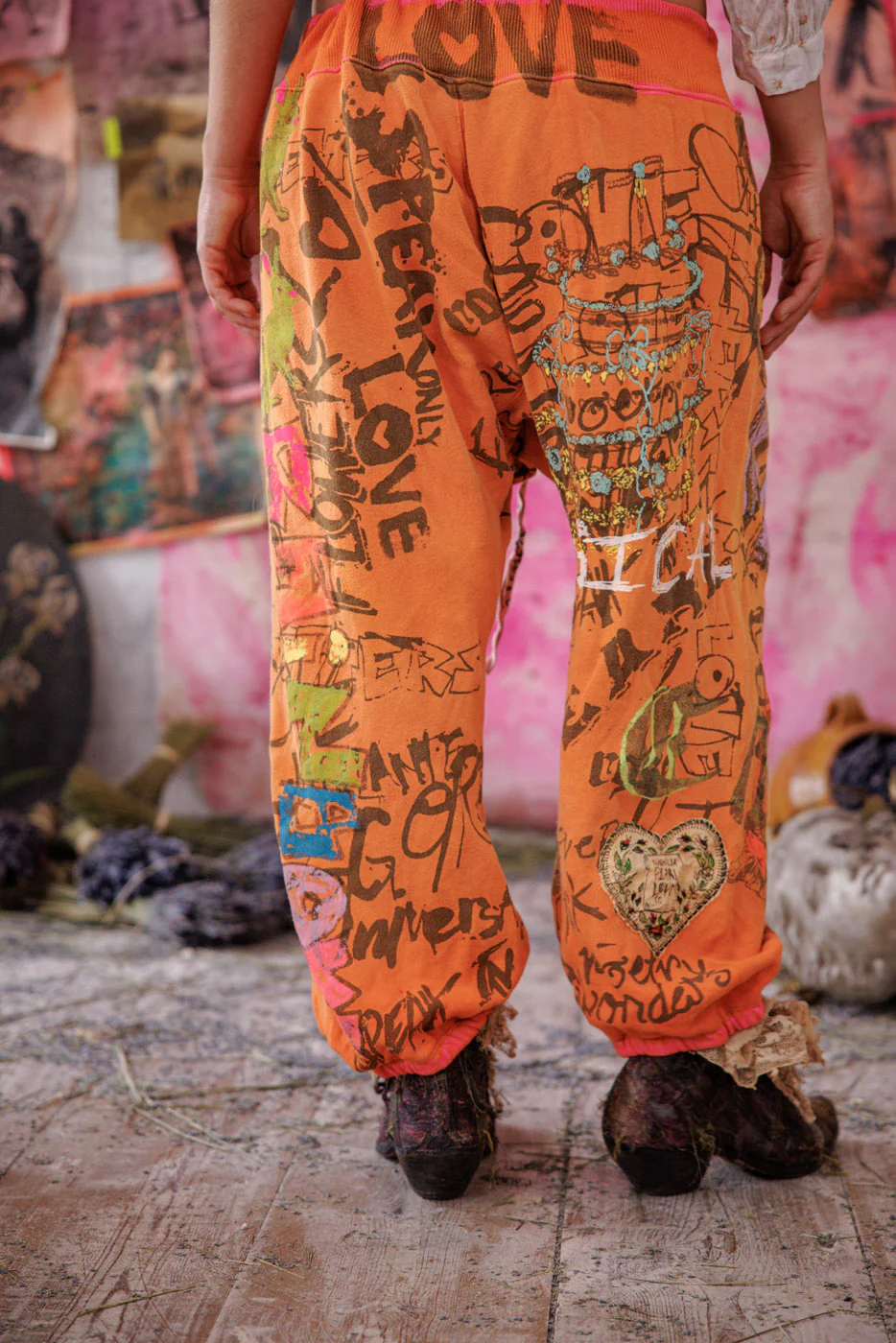 Child of the Cosmos Graffiti La Jolla Joggers - Image 8