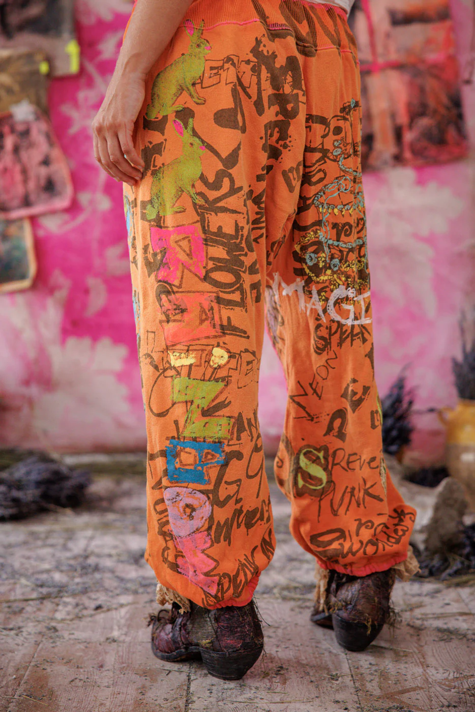 Child of the Cosmos Graffiti La Jolla Joggers - Image 9