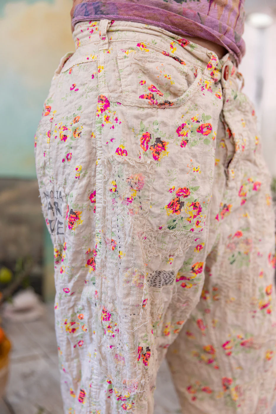 Cotton Linen Miner Pants - Image 2