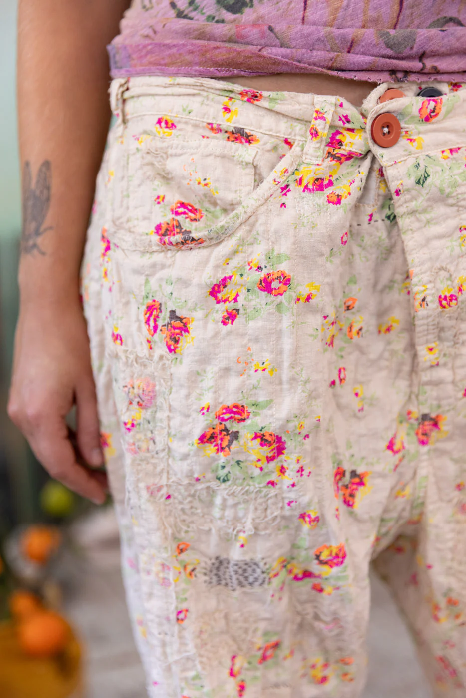 Cotton Linen Miner Pants - Image 4