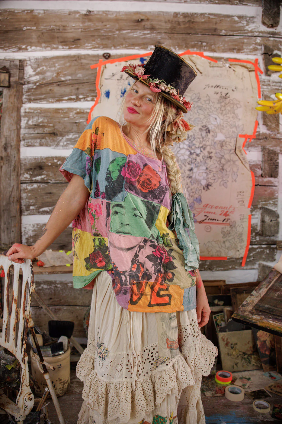 De La Paz Frida Graphics Tee - Image 2