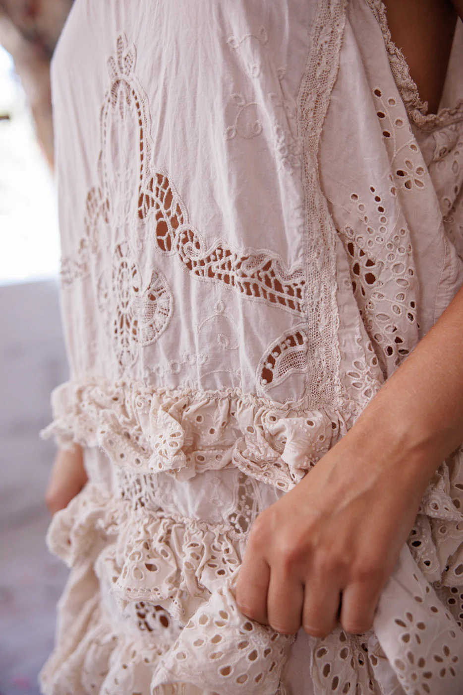 Delana Eyelet Cami Dress - Image 4