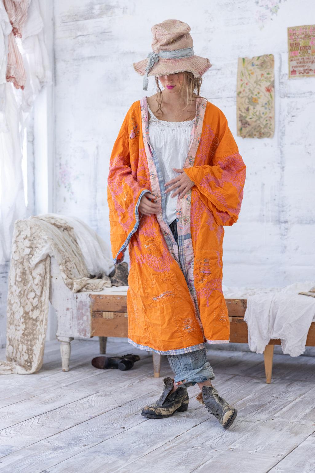 Dharma Dragon Embroidered Kimono - Image 4