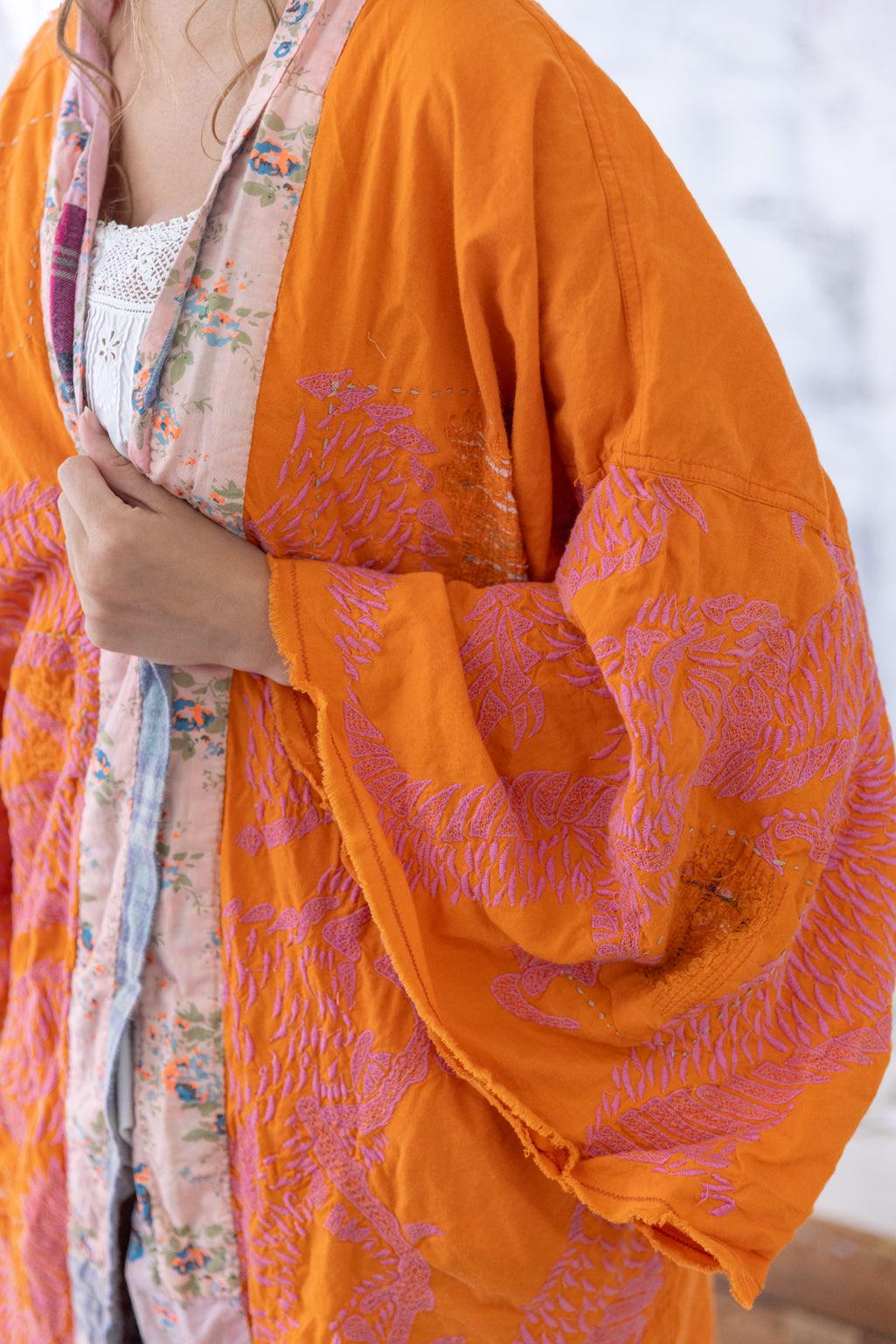 Dharma Dragon Embroidered Kimono - Image 7