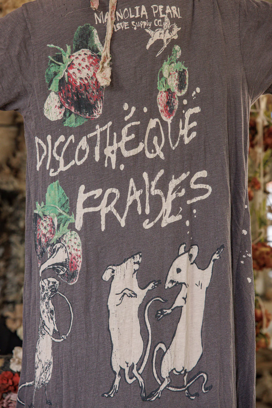 Discotheque Fraises Tee Dress - Image 7