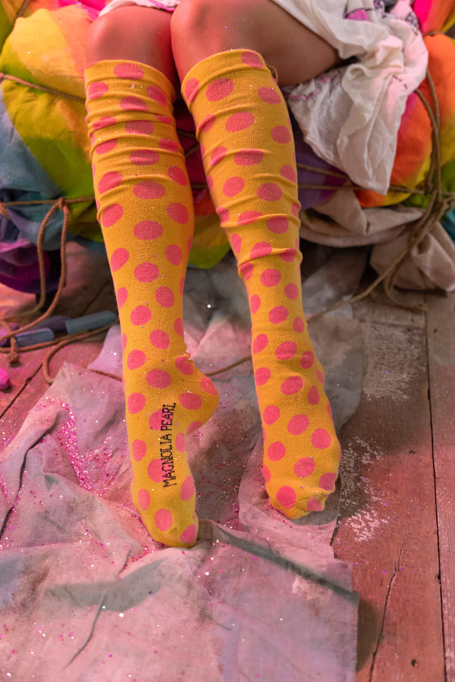 Dots Over-the-Knee Socks - Image 3