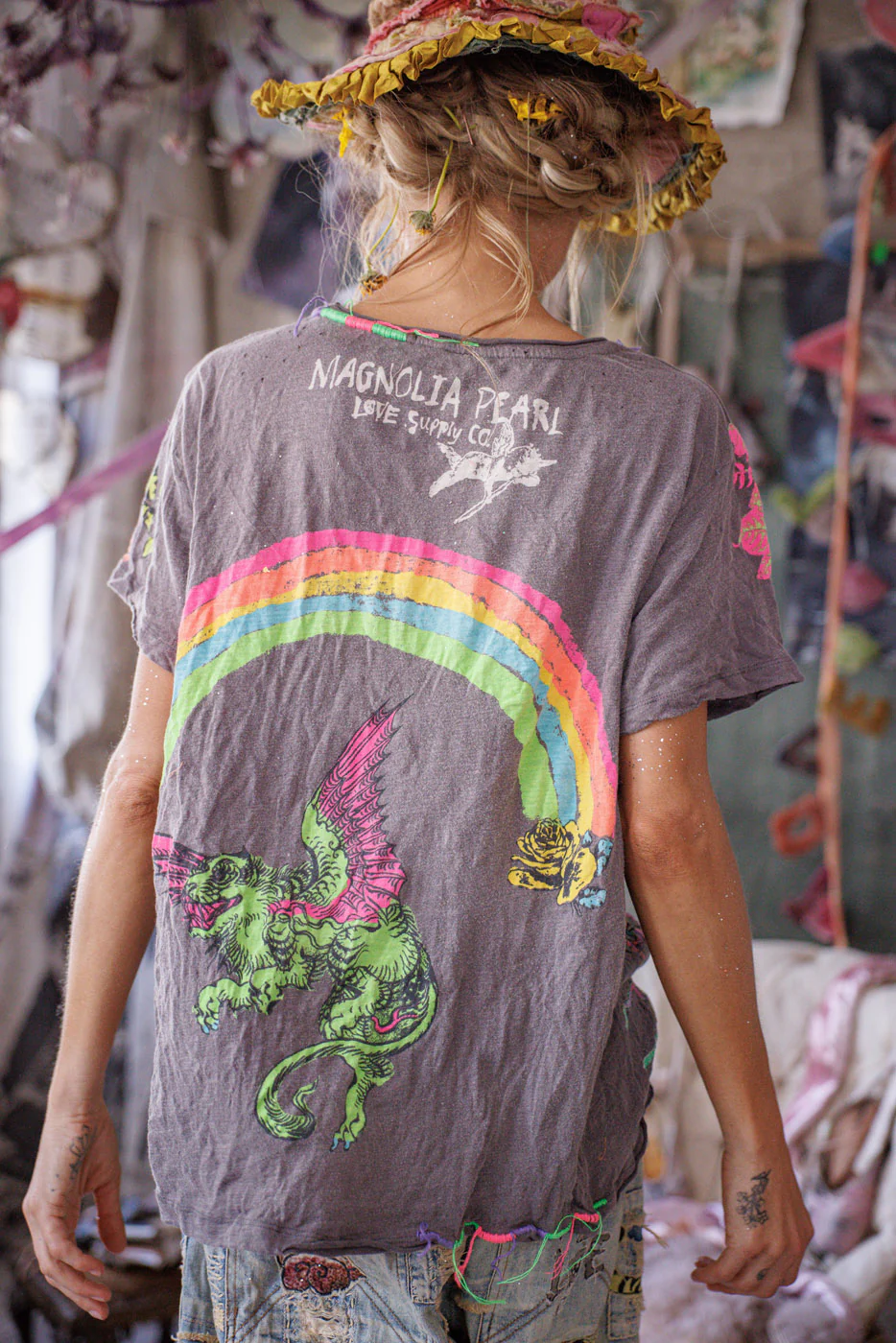 Dragons and Roses Tee - Image 4