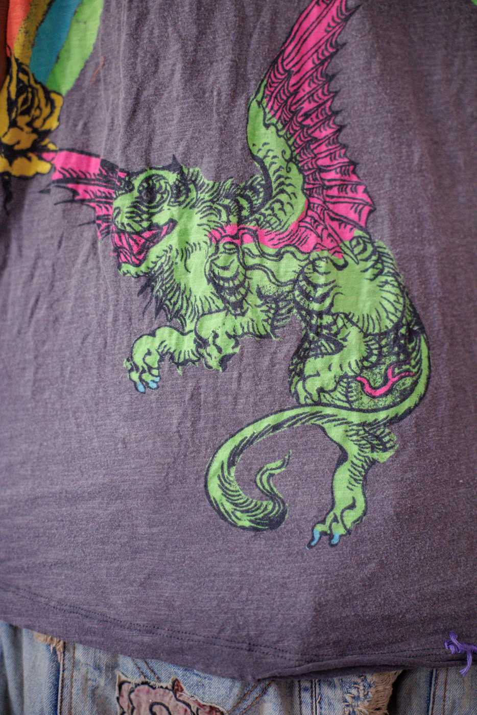 Dragons and Roses Tee - Image 5