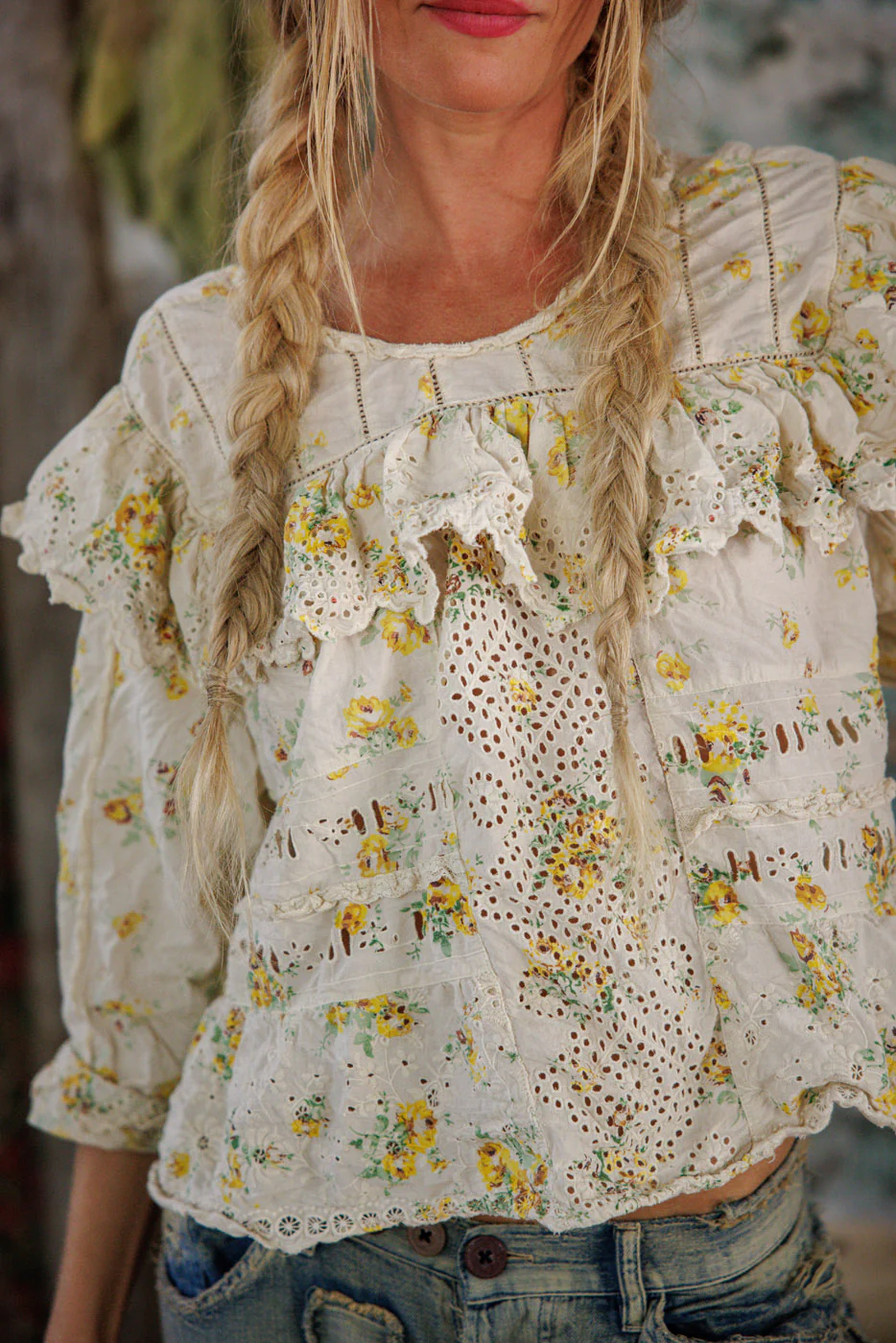 Eadred Eyelet Blouse - Image 3