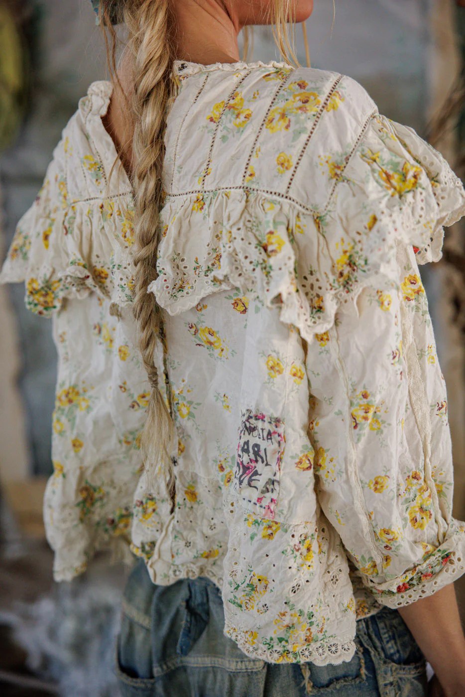 Eadred Eyelet Blouse - Image 5