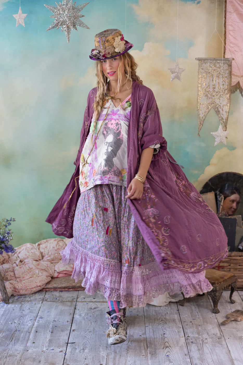Embroidered Belinay Kimono - Image 3