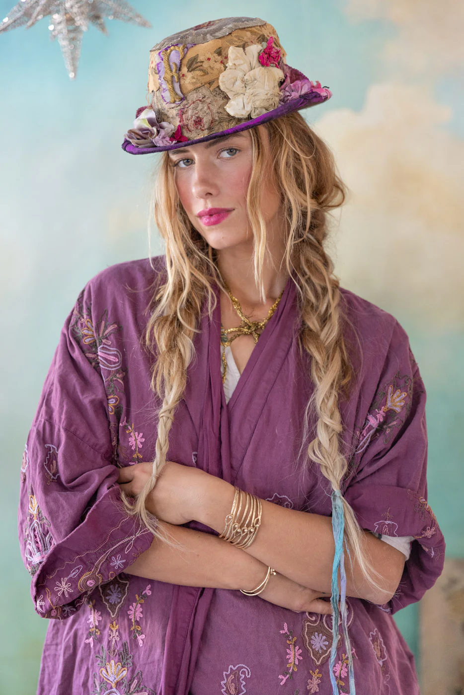 Embroidered Belinay Kimono - Image 4