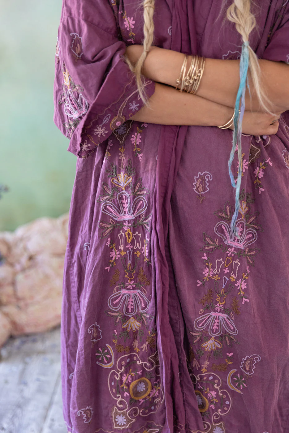 Embroidered Belinay Kimono - Image 5