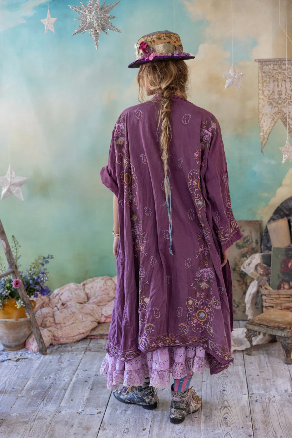 Embroidered Belinay Kimono - Image 7