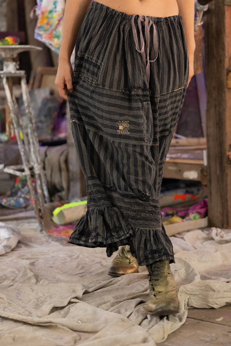 Embroidered Pissarro Skirt - Image 2