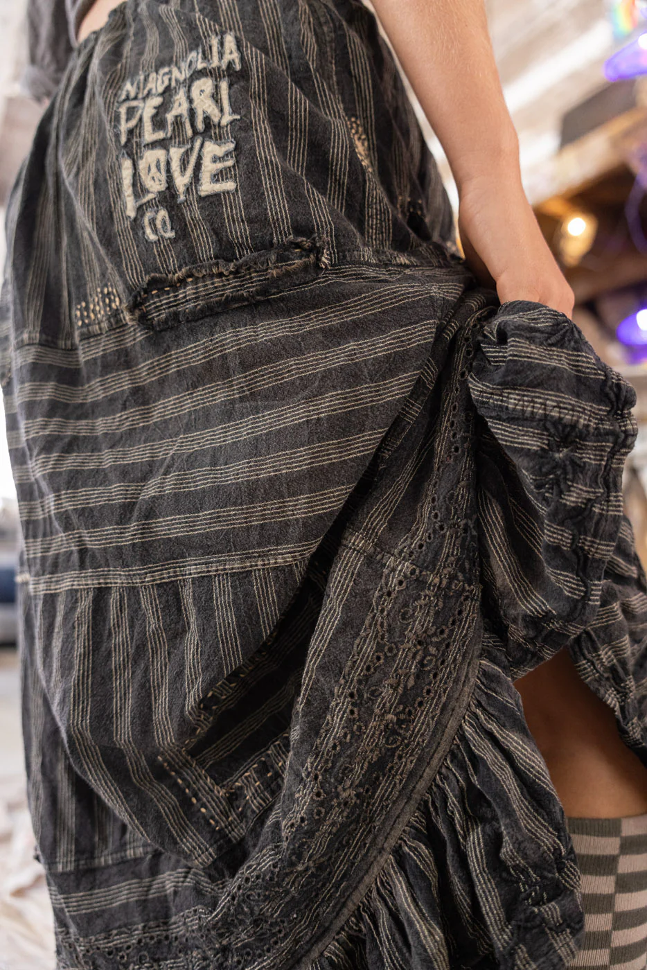 Embroidered Pissarro Skirt - Image 4