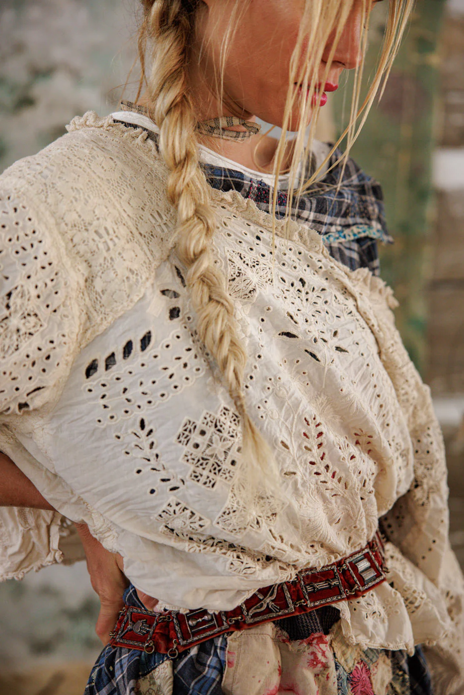 Eyelet Adelise Blouse - Image 3